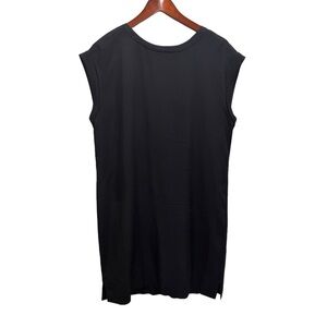 Theory Black Sorcha Silk Shift Dress Size 8